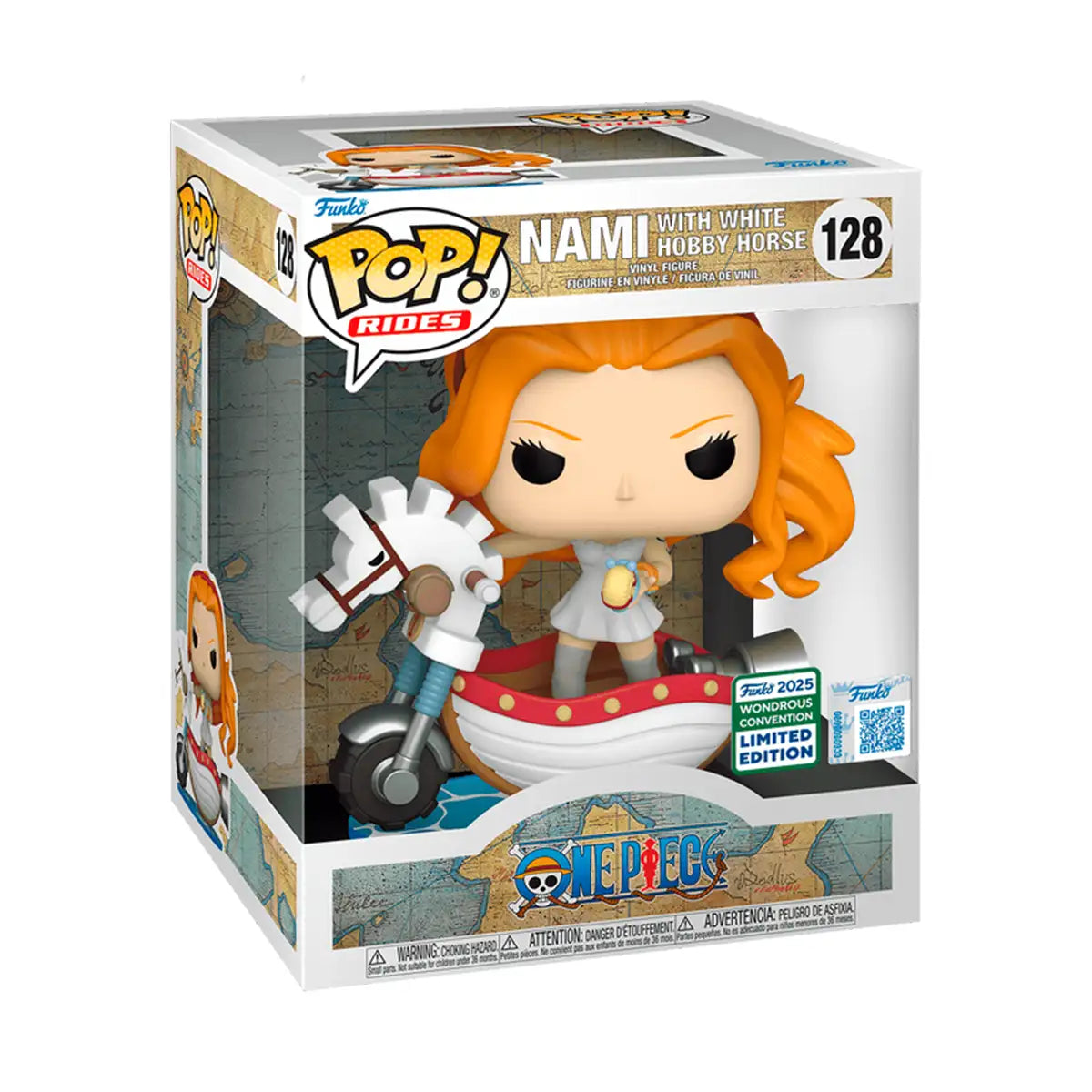 Funko Pop! Nami with White Hobby Horse – One Piece