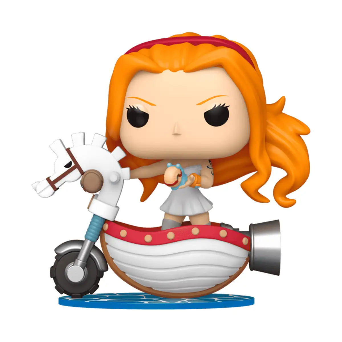 Funko Pop! Nami with White Hobby Horse – One Piece
