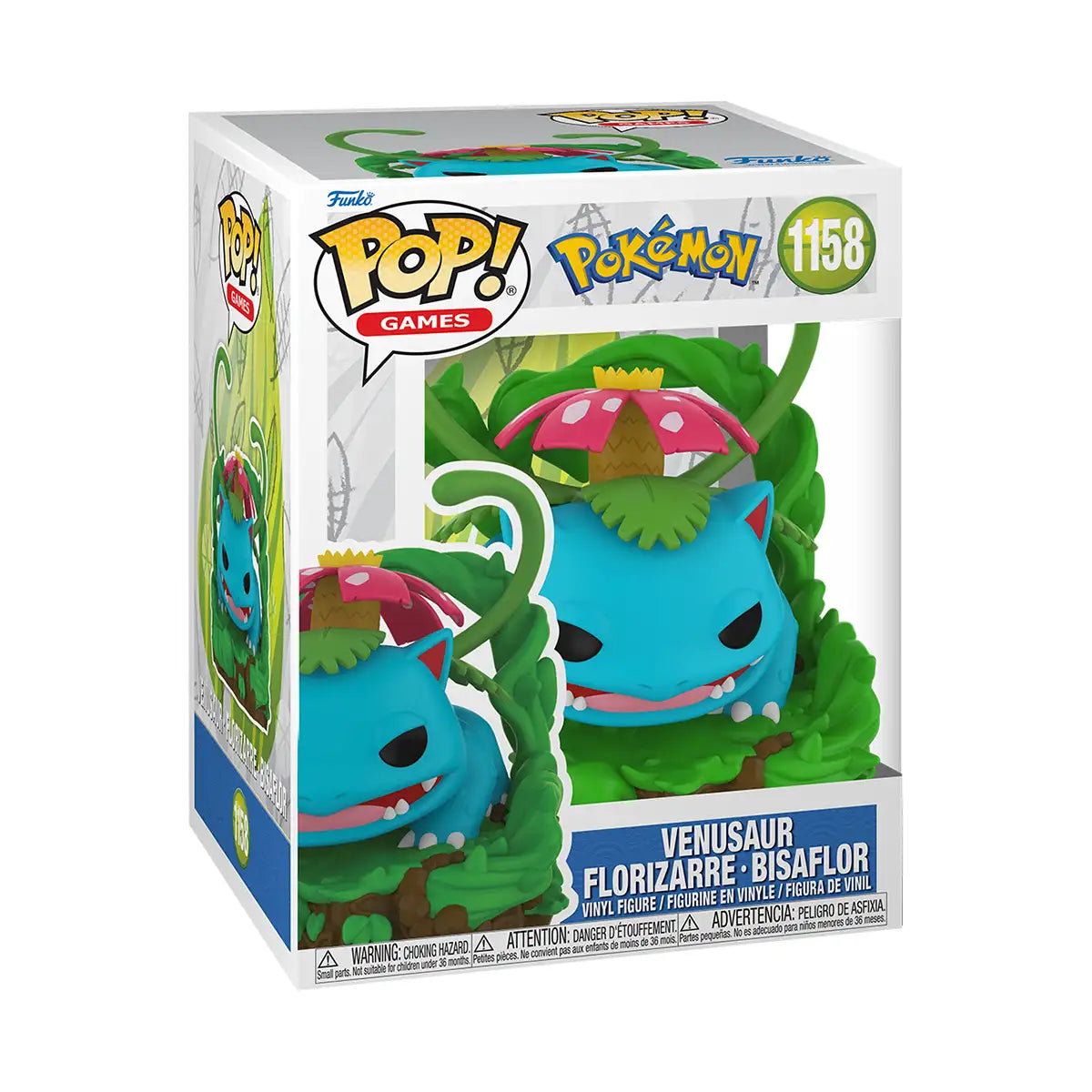 Funko Pop! Venusaur (Premium) – Pokémon #1158