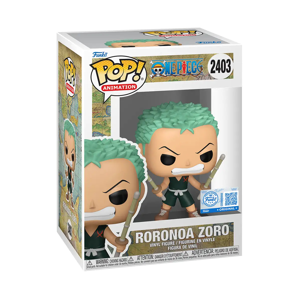 Funko Pop! Roronoa Zoro (Kid Exclusive) – One Piece #2403