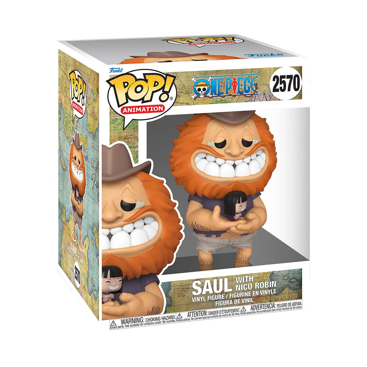 Funko Pop! Saul with Nico Robin (Super) – One Piece #2570