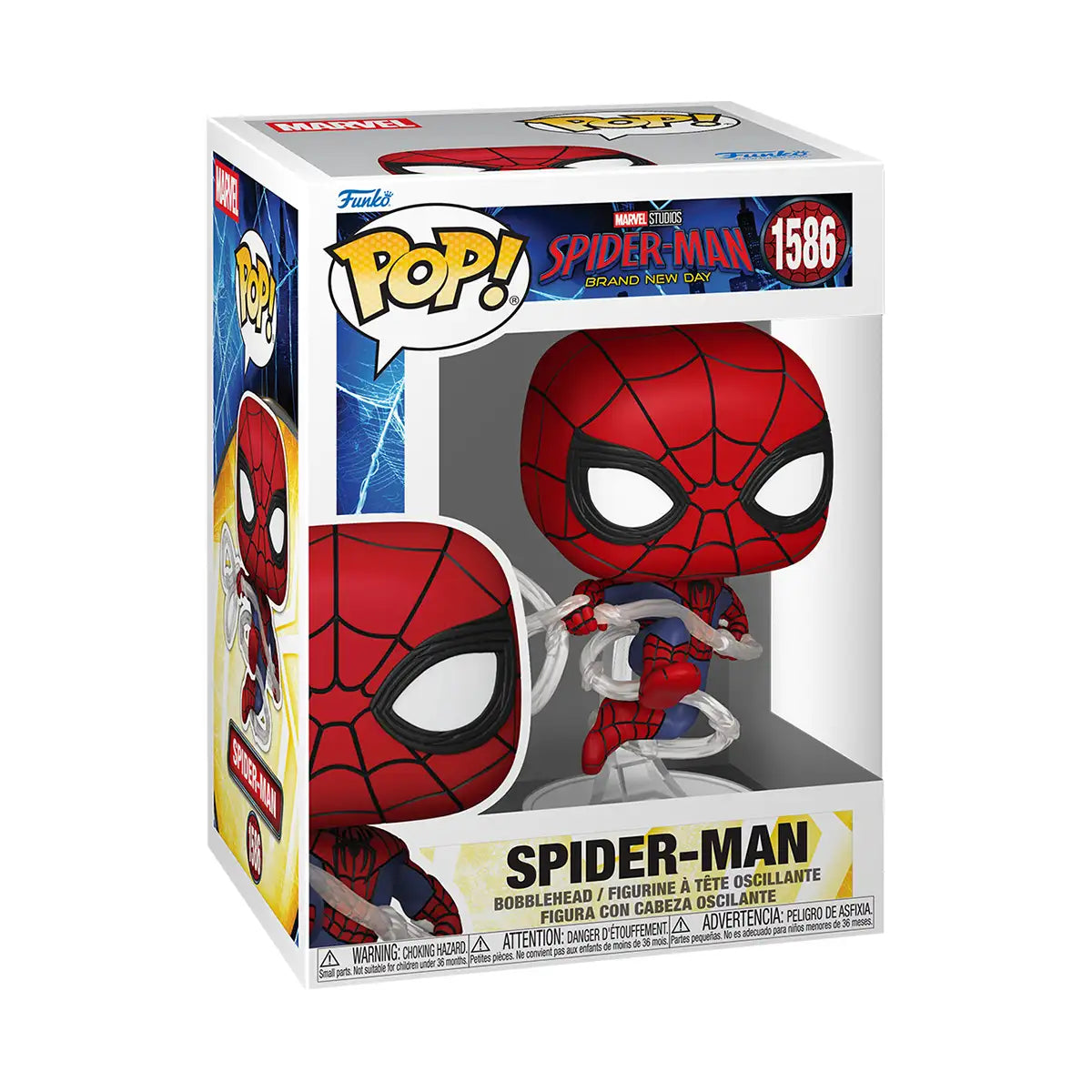 Funko Pop! Spider-Man Brand New Day #1586 en caja