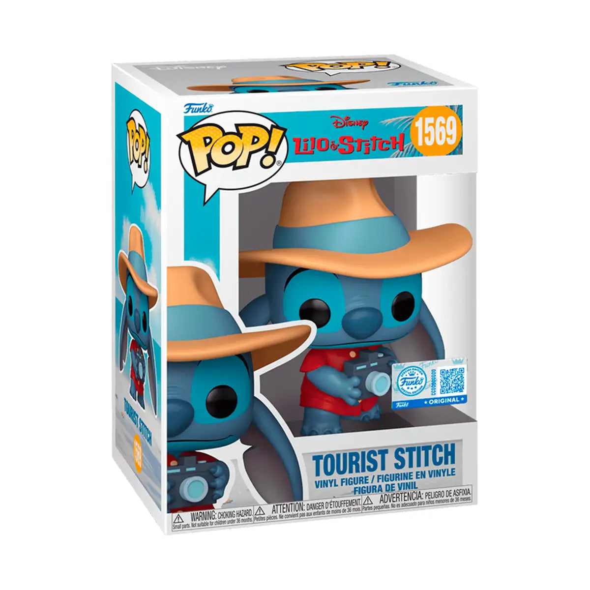 Funko Pop! Tourist Stitch – Lilo & Stitch