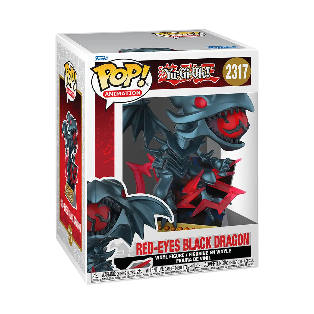 Funko Pop! Red-Eyes Black Dragon (Premium) – Yu-Gi-Oh! #2317