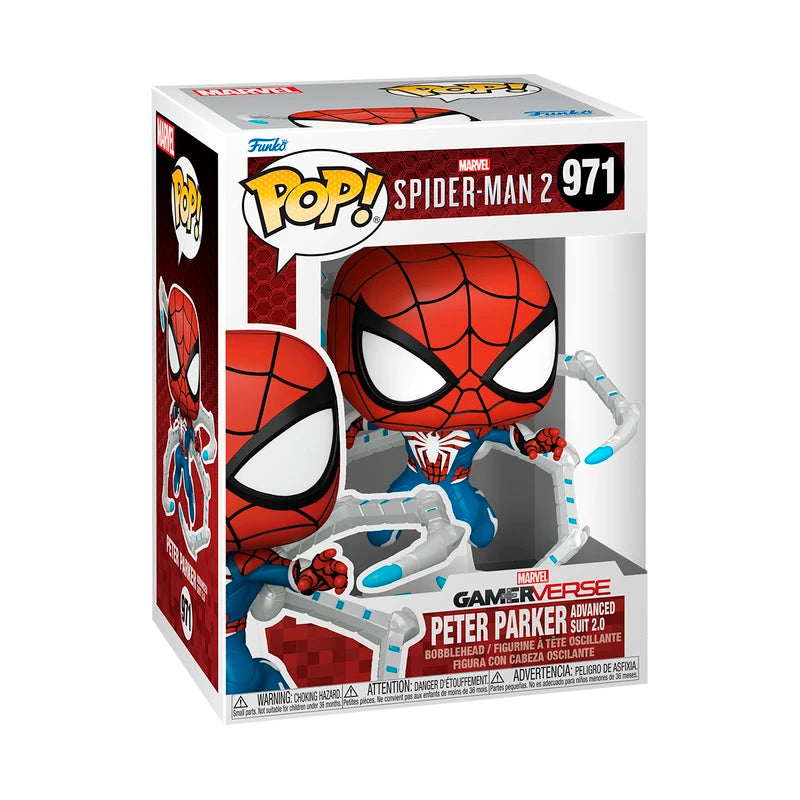 Marvel: Spider-Man 2 - Peter Parker Advanced Suit 2.0 Funko Pop!