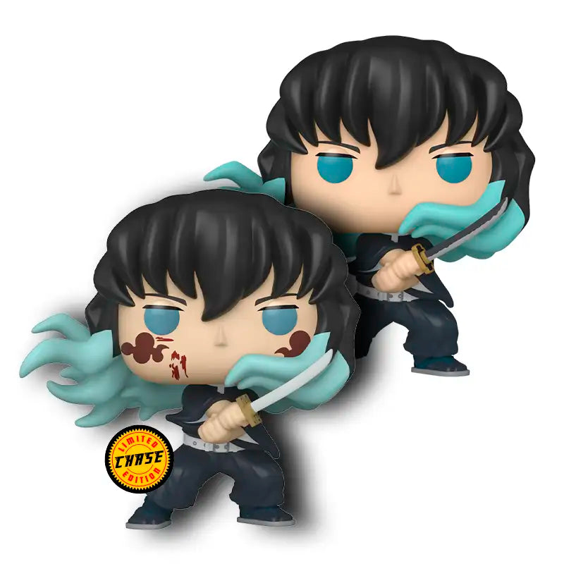 Demon Slayer - Muichiro Tokito (Attack) Funko Pop! (Chase + Common)