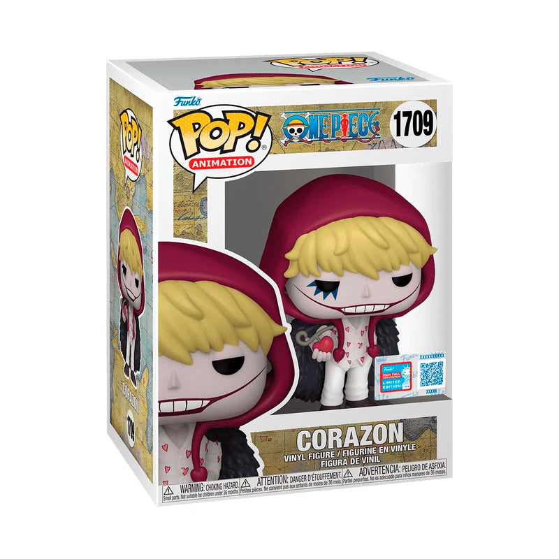 One Piece -  Corazon with Devil Fruit NYCC Funko Pop!