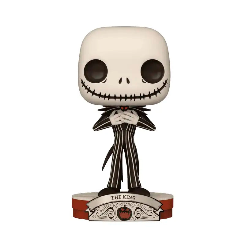 The Nightmare Before Christmas - Jack Skellington as the King Exclusive Funko Pop!