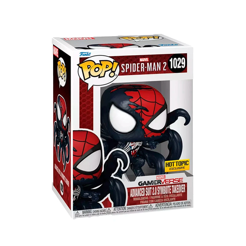 Marvel Spider-Man 2 Advanced Suit 2.0 Symbiote Takeover Funko Pop!