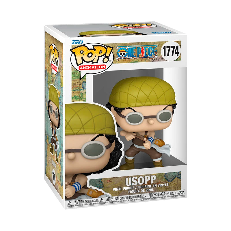 One Piece - Usopp with Rubber Band Funko Pop!