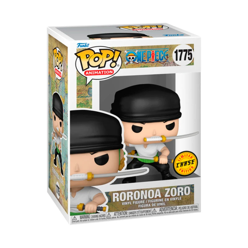 One Piece - Zoro (Two Sword Style) (CHASE + Común) Funko Pop!