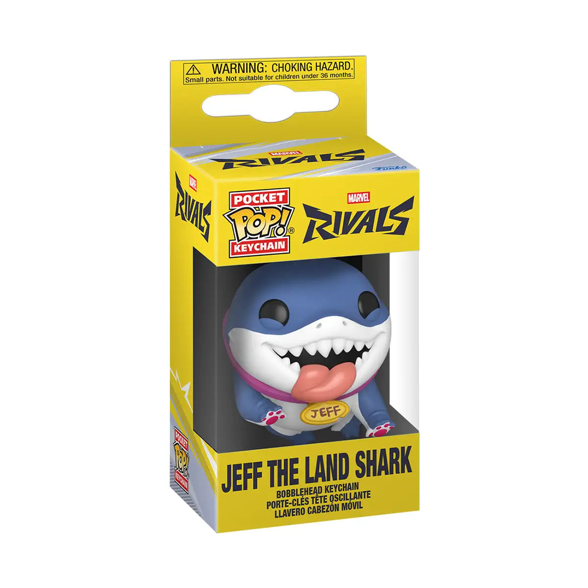 Llavero Funko Pop! Jeff the Land Shark – Marvel Rivals