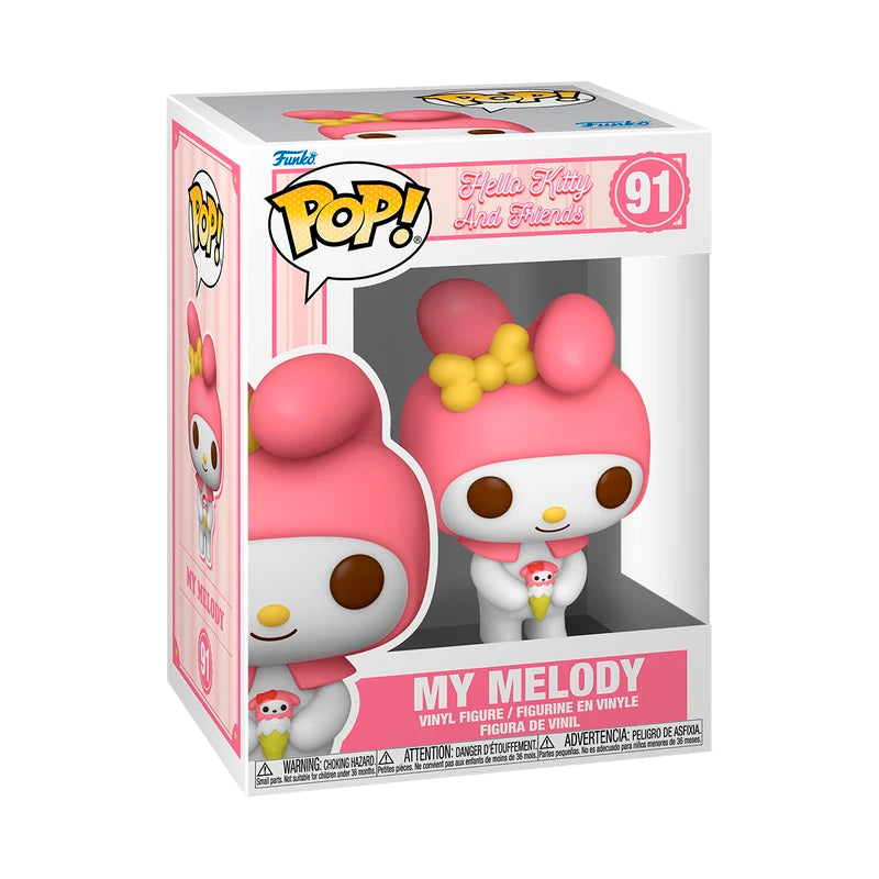 Hello Kitty and Friends My Melody with Dessert Funko Pop!