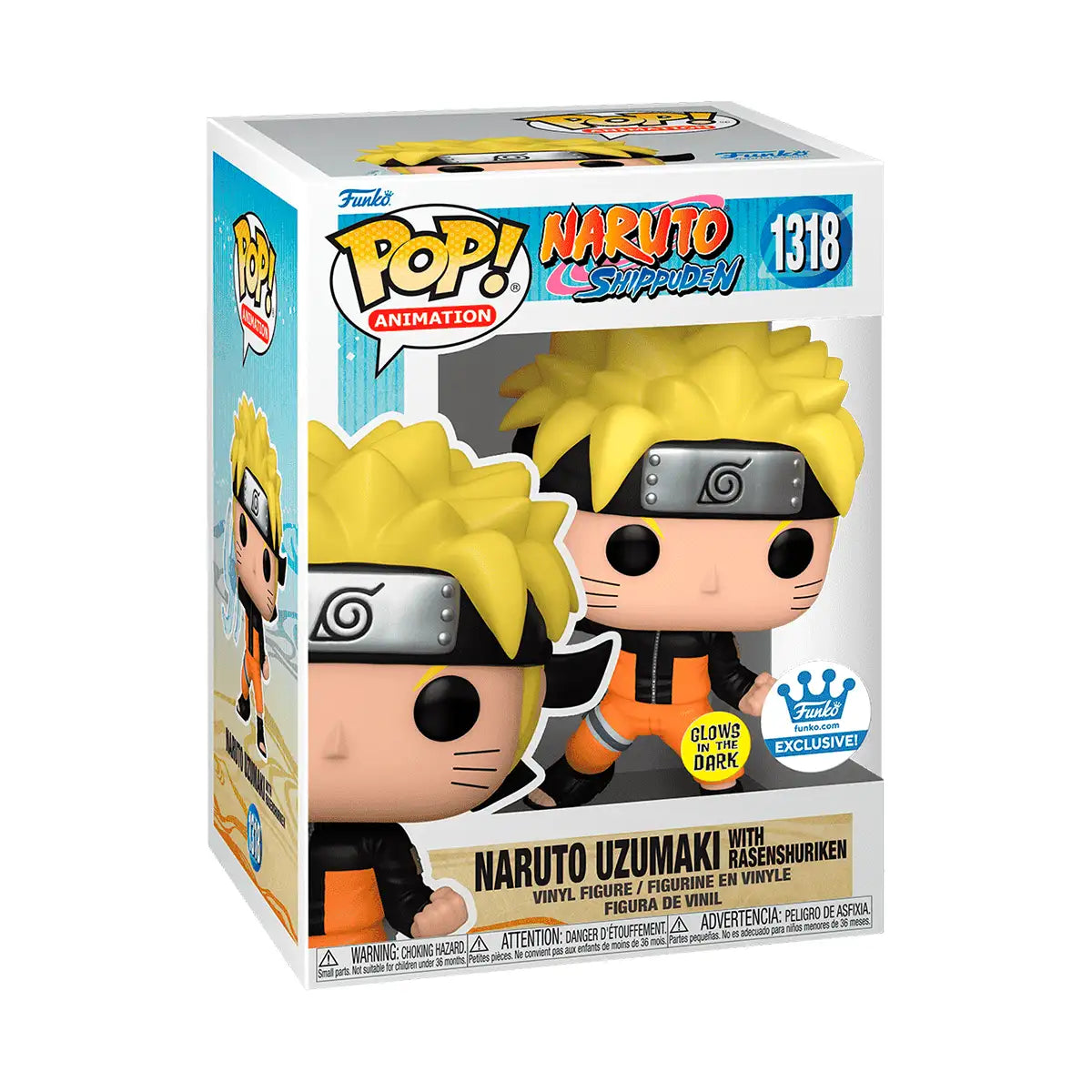 Funko Pop! Naruto Uzumaki with Rasengan – Naruto Shippuden #1318