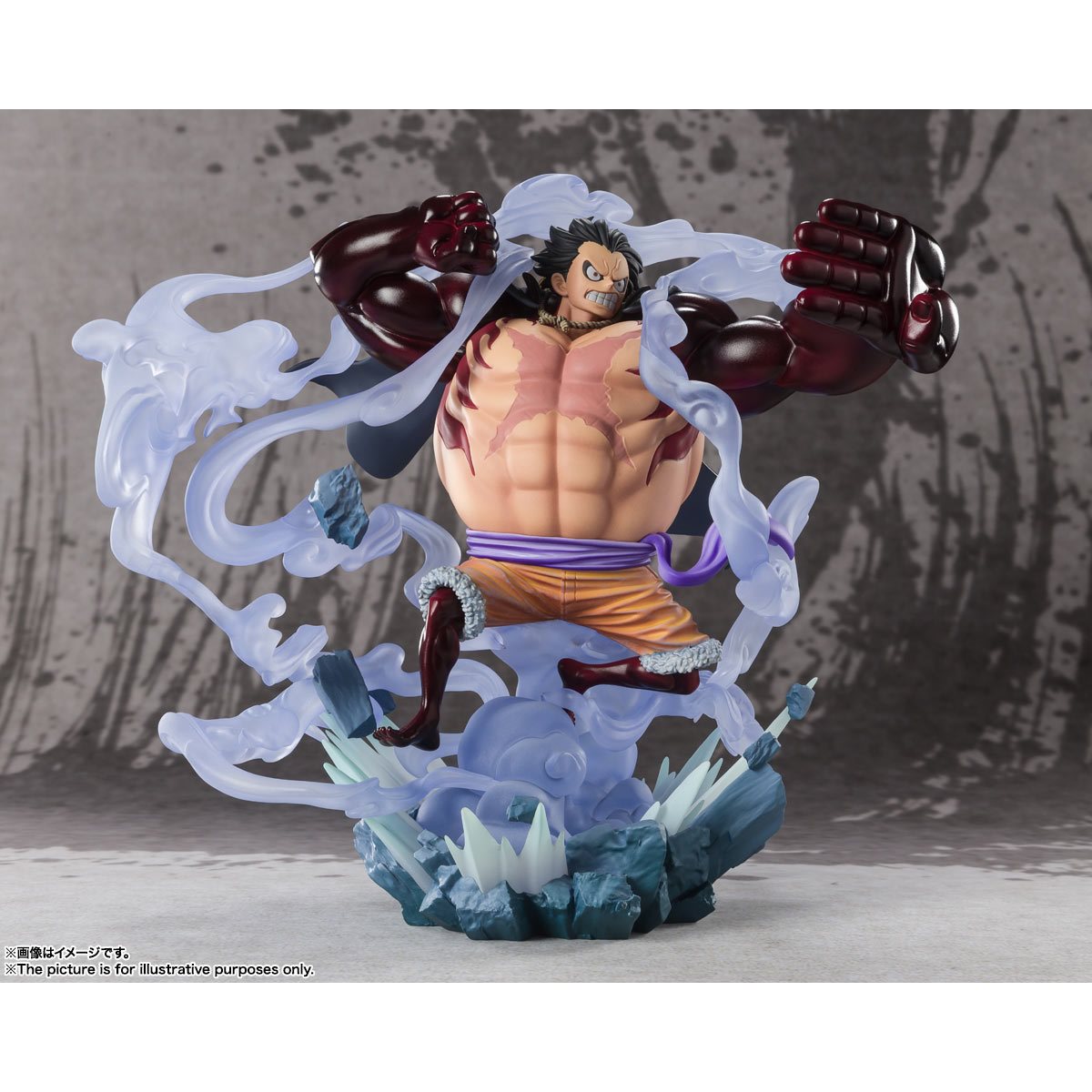 One Piece - Monkey D. Luffy Gear 4 Three Captains Battle Figuarts Zero