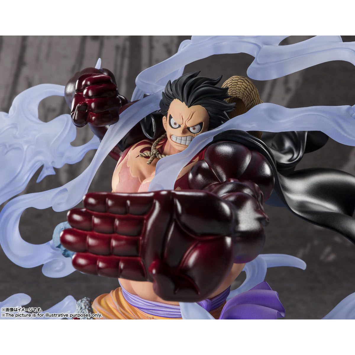 One Piece - Monkey D. Luffy Gear 4 Three Captains Battle Figuarts Zero