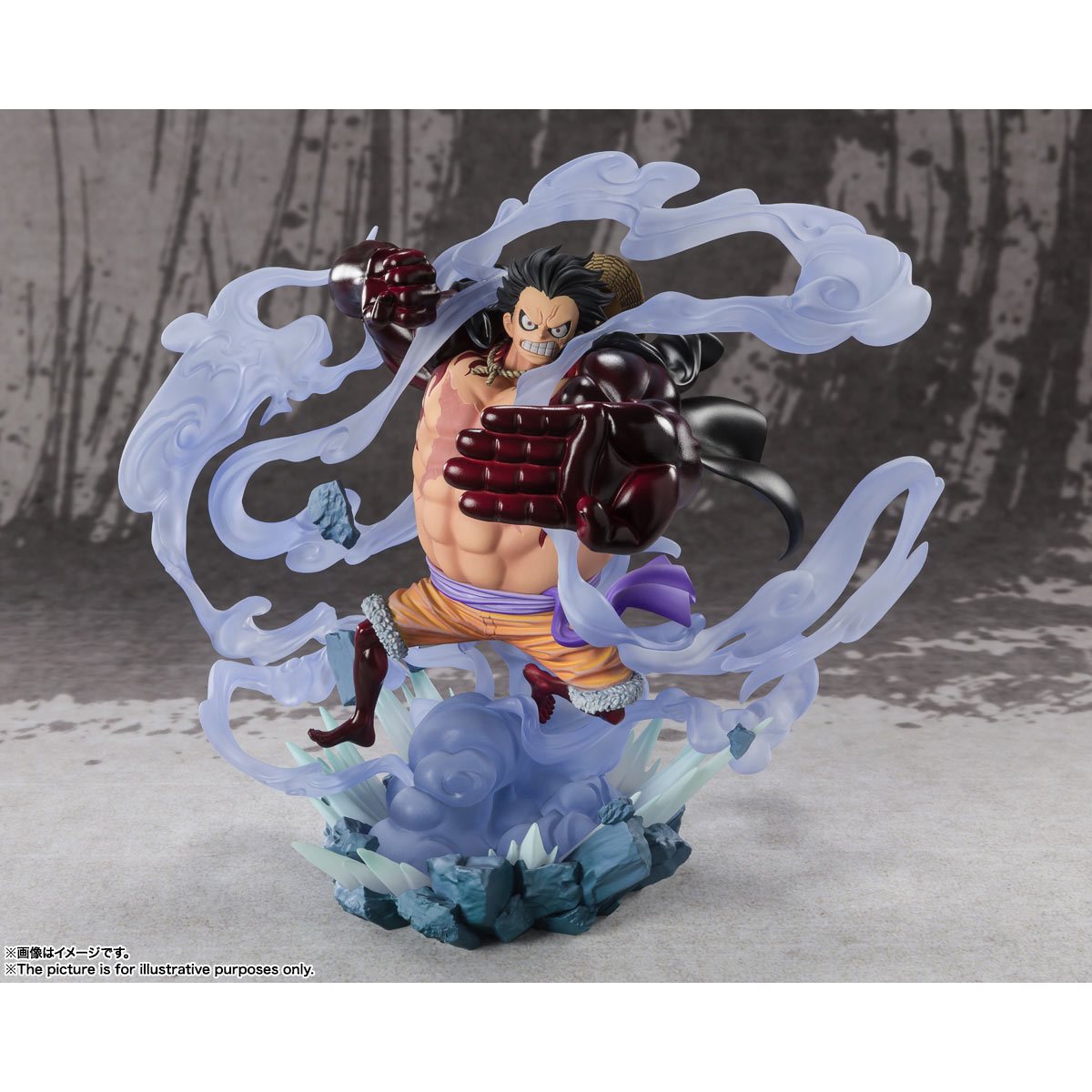 One Piece - Monkey D. Luffy Gear 4 Three Captains Battle Figuarts Zero