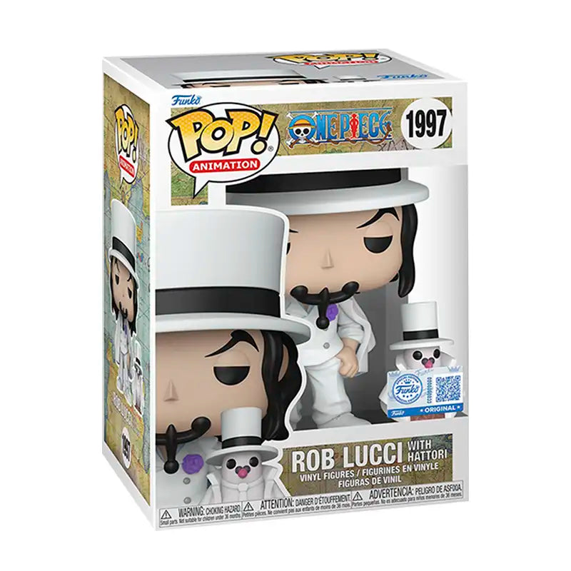 One Piece - Rob Lucci with Hattori Exclusive Funko POP!