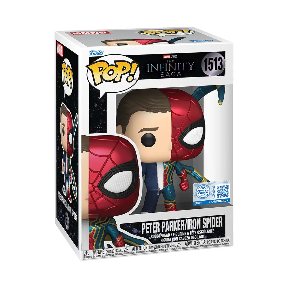 Funko Pop! Peter Parker/Iron Spider (The Infinity Saga) – Marvel