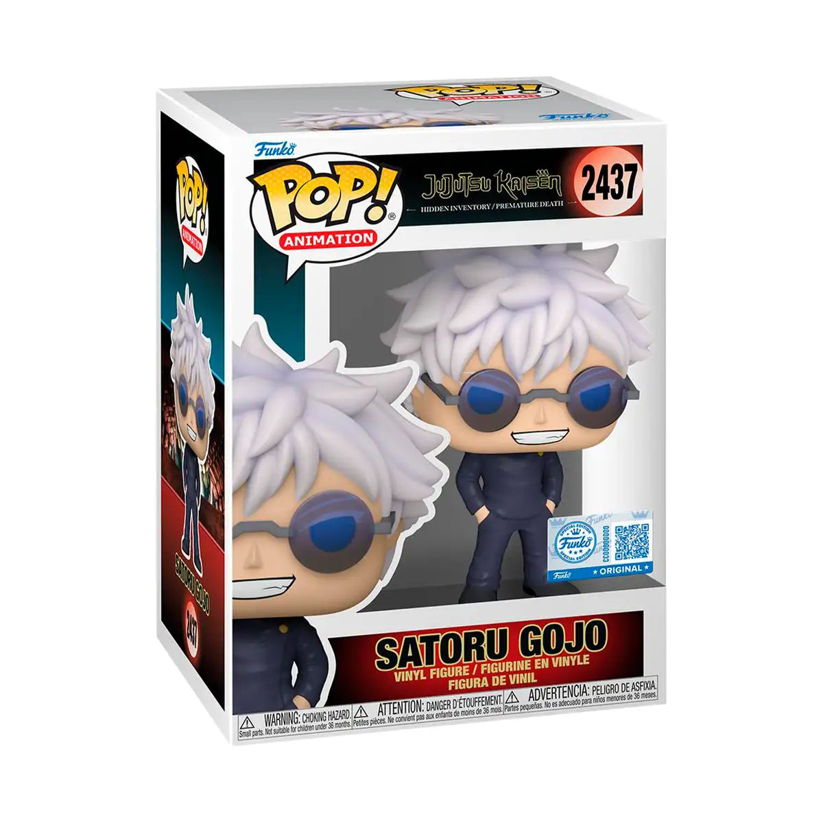 Funko Pop! Satoru Gojo Hidden Inventory (Exclusivo) – Jujutsu Kaisen
