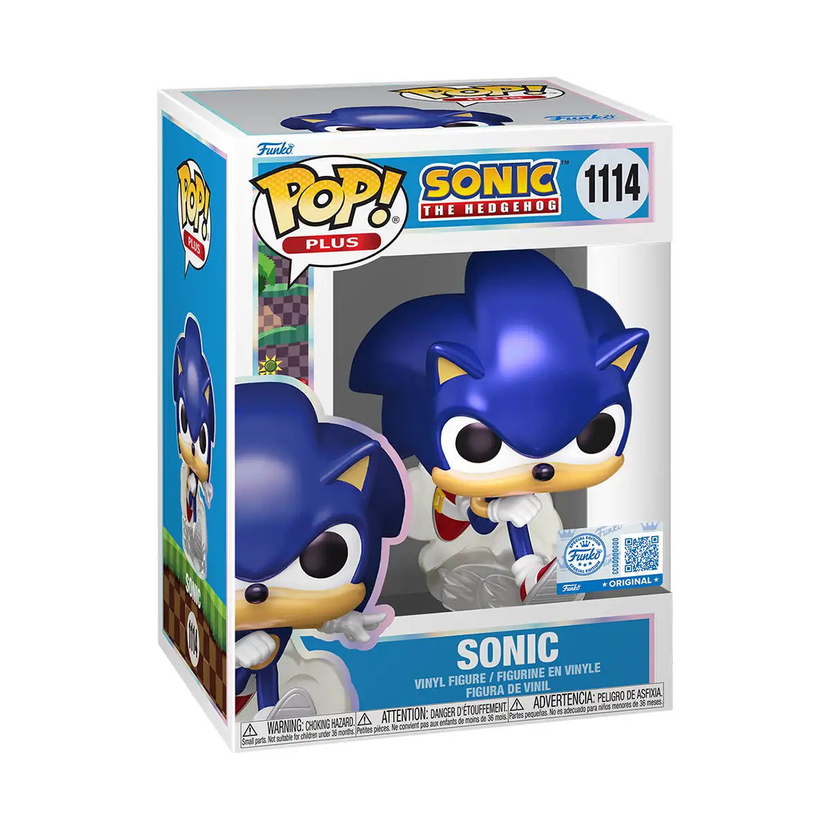 Funko Pop! Sonic (Pearl) – Sonic the Hedgehog #1114