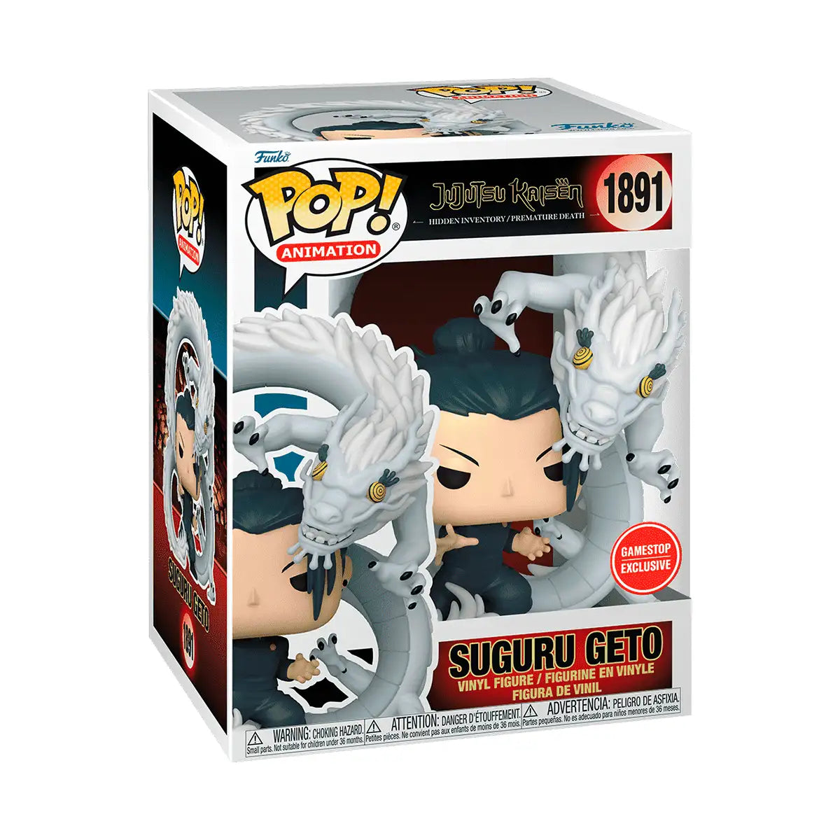 Funko Pop! Suguru Geto with Cursed Spirit Dragon (Premium) – Jujutsu Kaisen