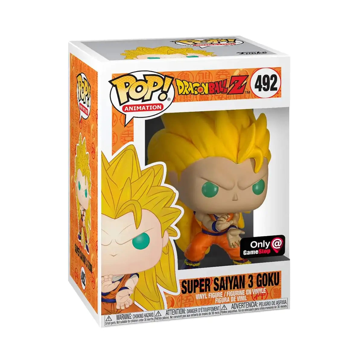 Funko Pop! Goku Super Saiyan 3 (Exclusive) – Dragon Ball Z #492