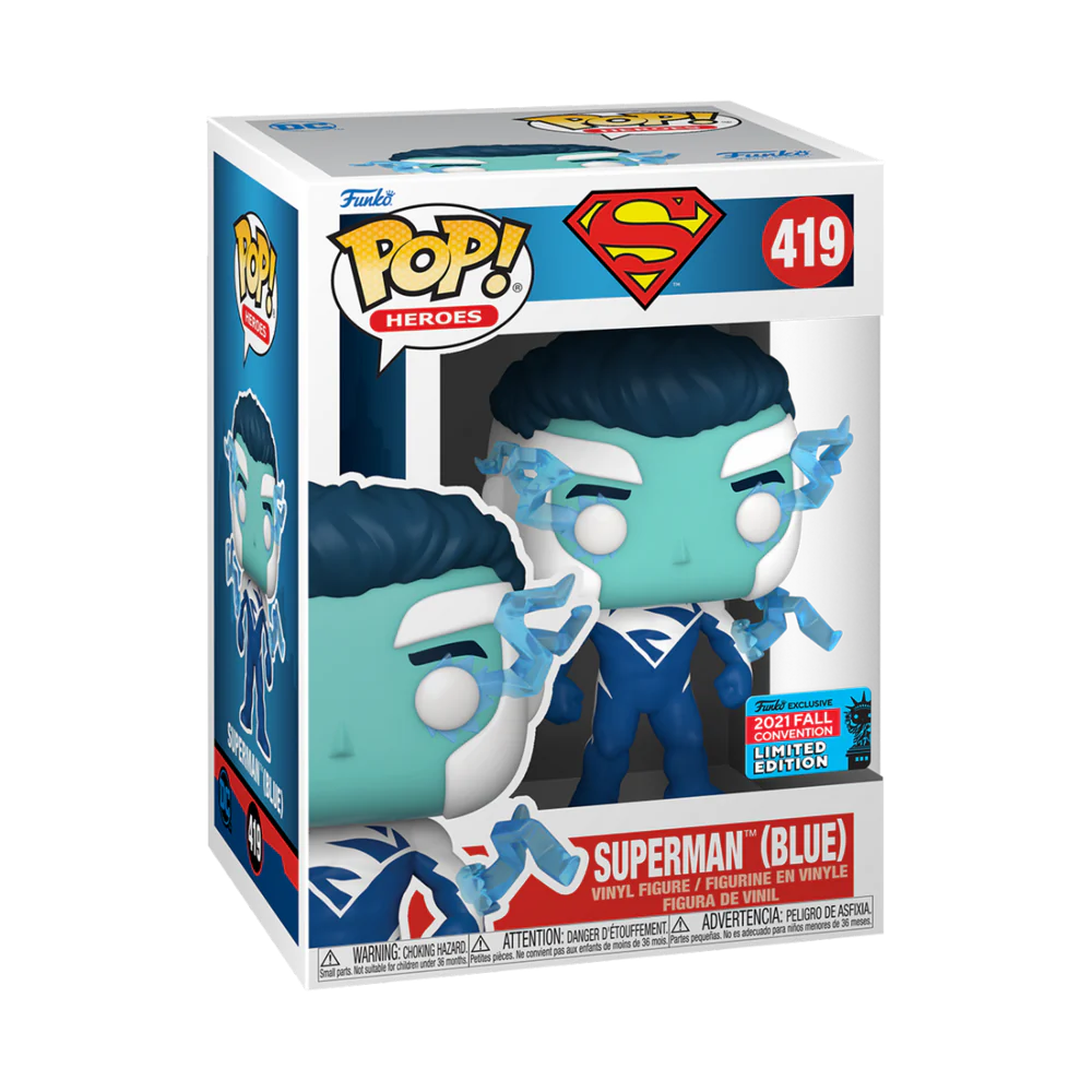 DC Comics - Superman Blue Funko Pop!