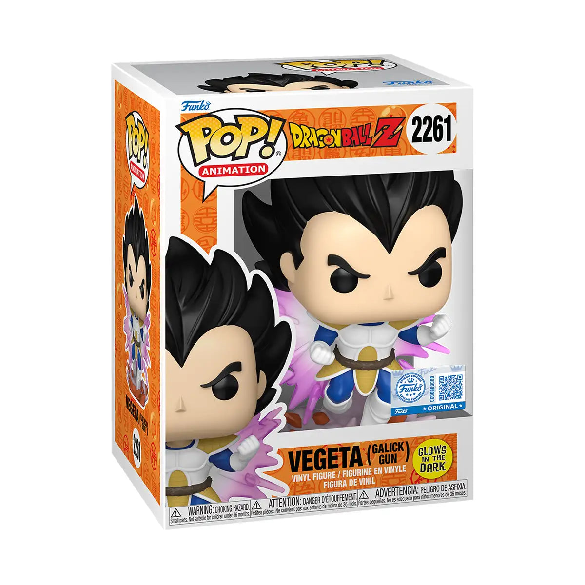 Funko Pop! Vegeta Galick Gun (Glow) – Dragon Ball Z