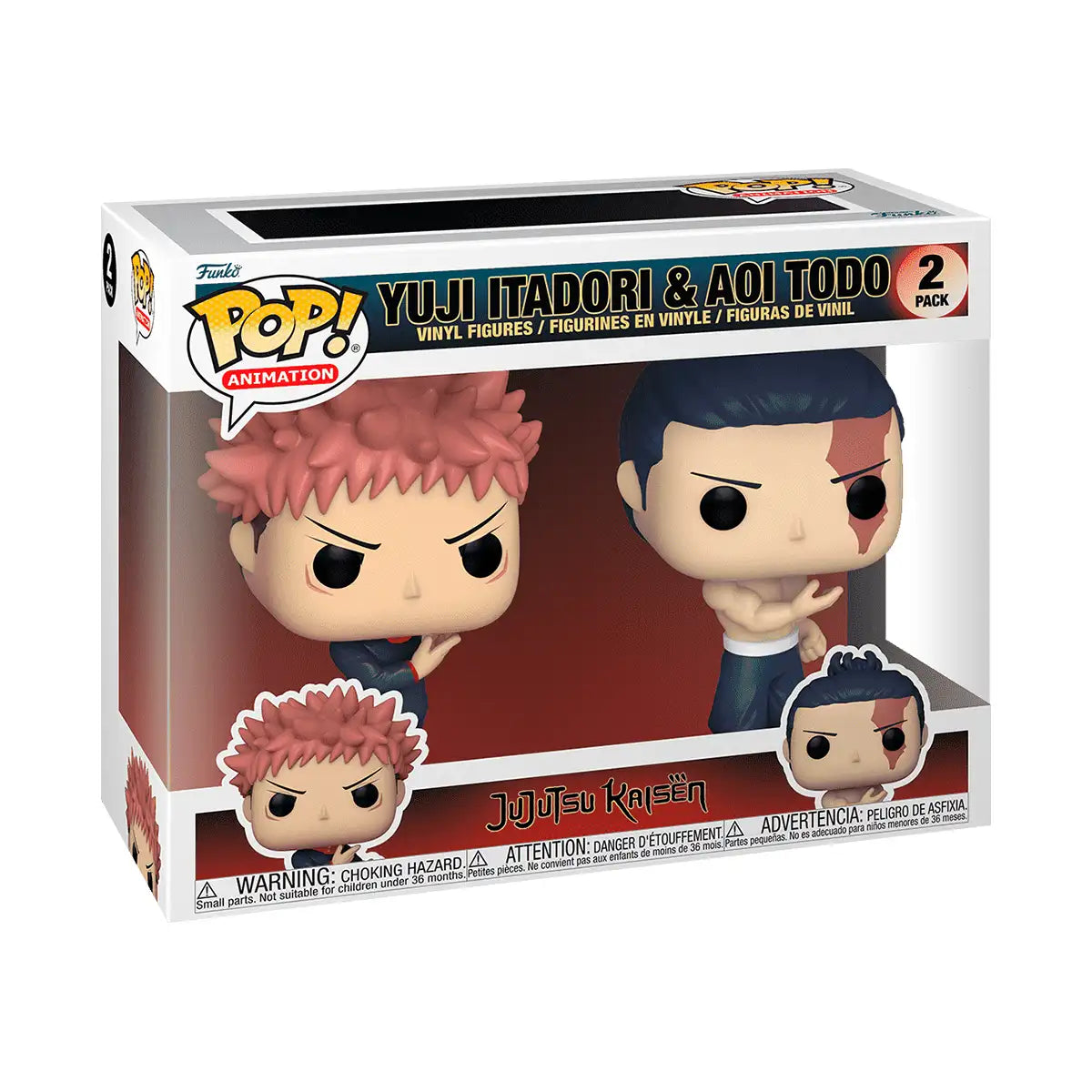 Funko Pop! Yuji Itadori & Aoi Todo (2-Pack) – Jujutsu Kaisen